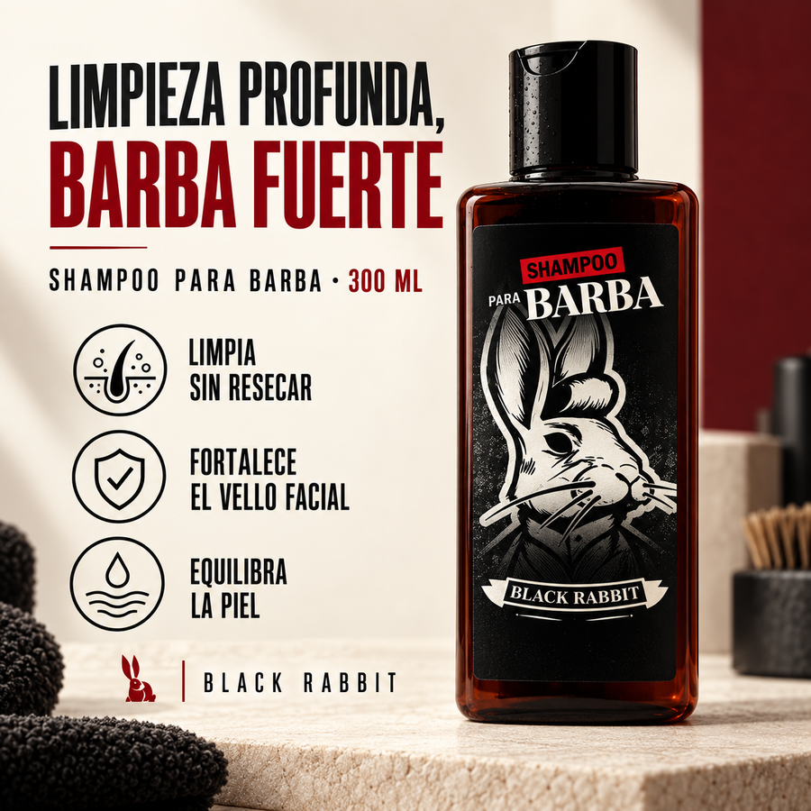 Shampoo de barba