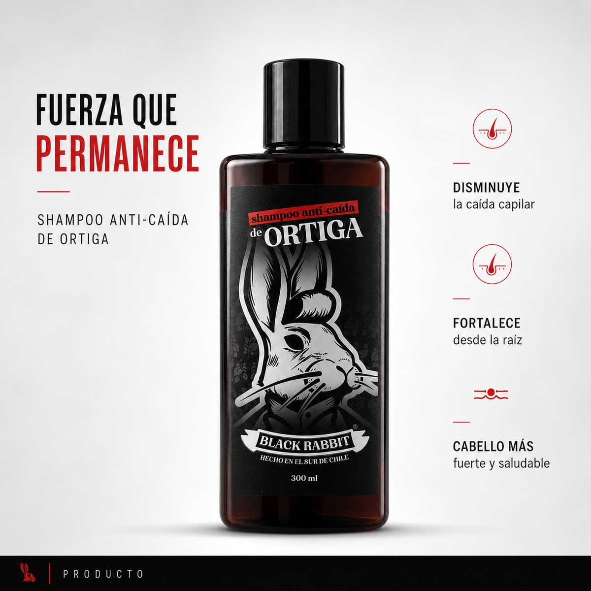 Shampoo Anti-Caída de Ortiga 300 ml