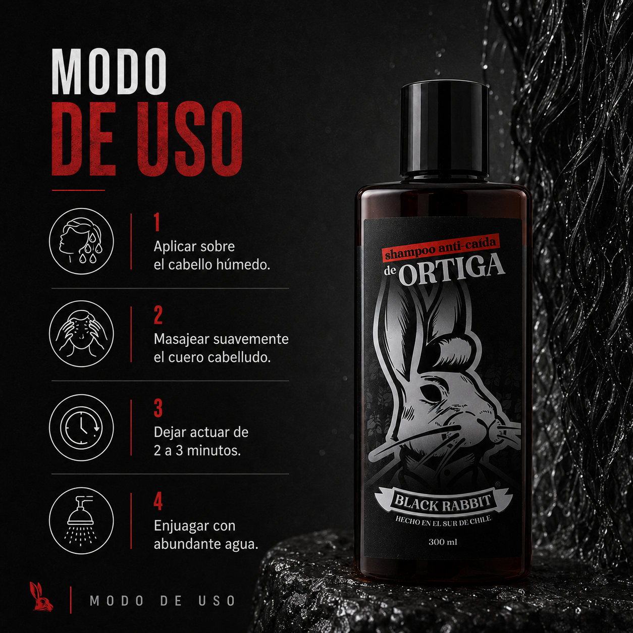 Shampoo Anti-Caída de Ortiga 300 ml