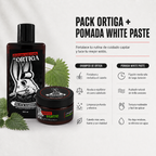 Pack Shampoo de Ortiga + Pomada White Paste