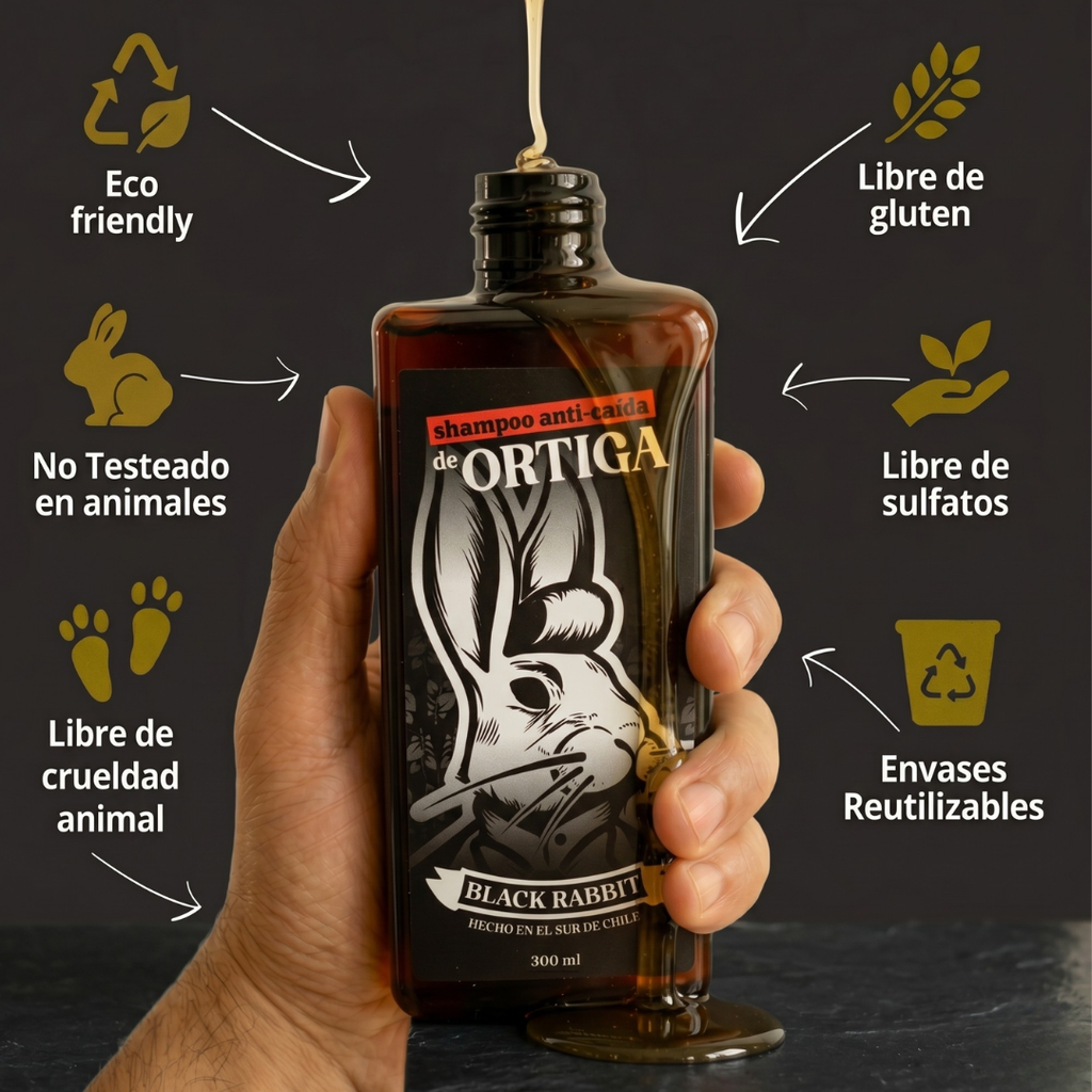 Shampoo de Ortiga Anti-Caída 300 ml