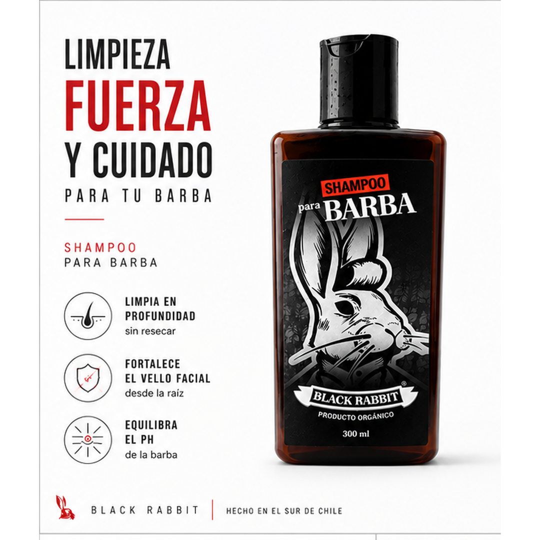 Shampoo para Barba 300 ml