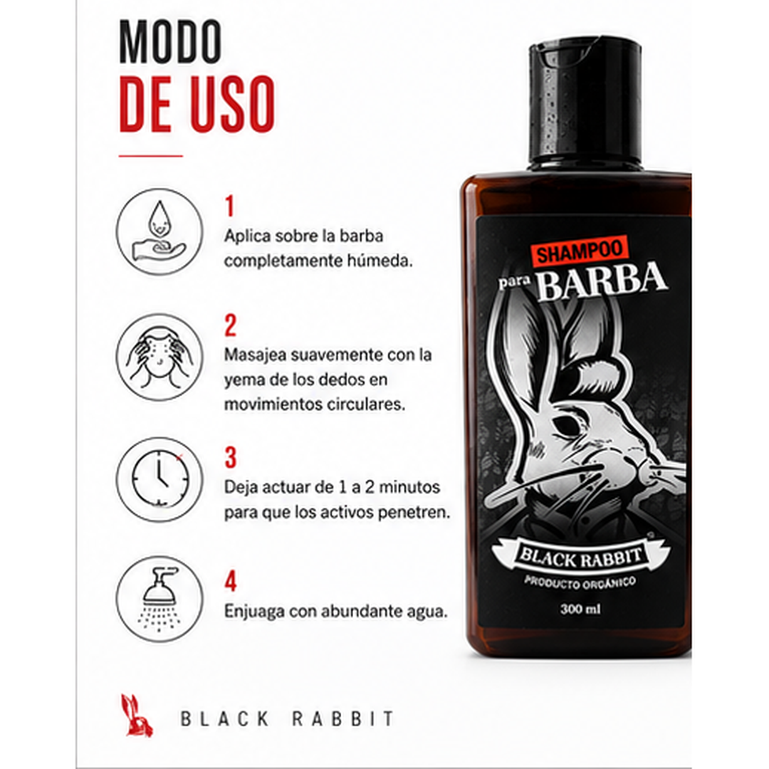 Shampoo para Barba 300 ml