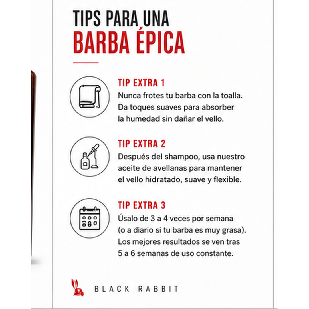 Shampoo para Barba 300 ml