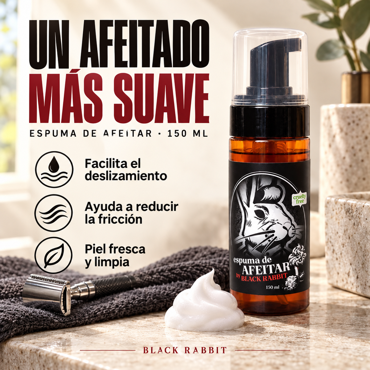 Espuma de Afeitar 150 ml — beneficios y contexto