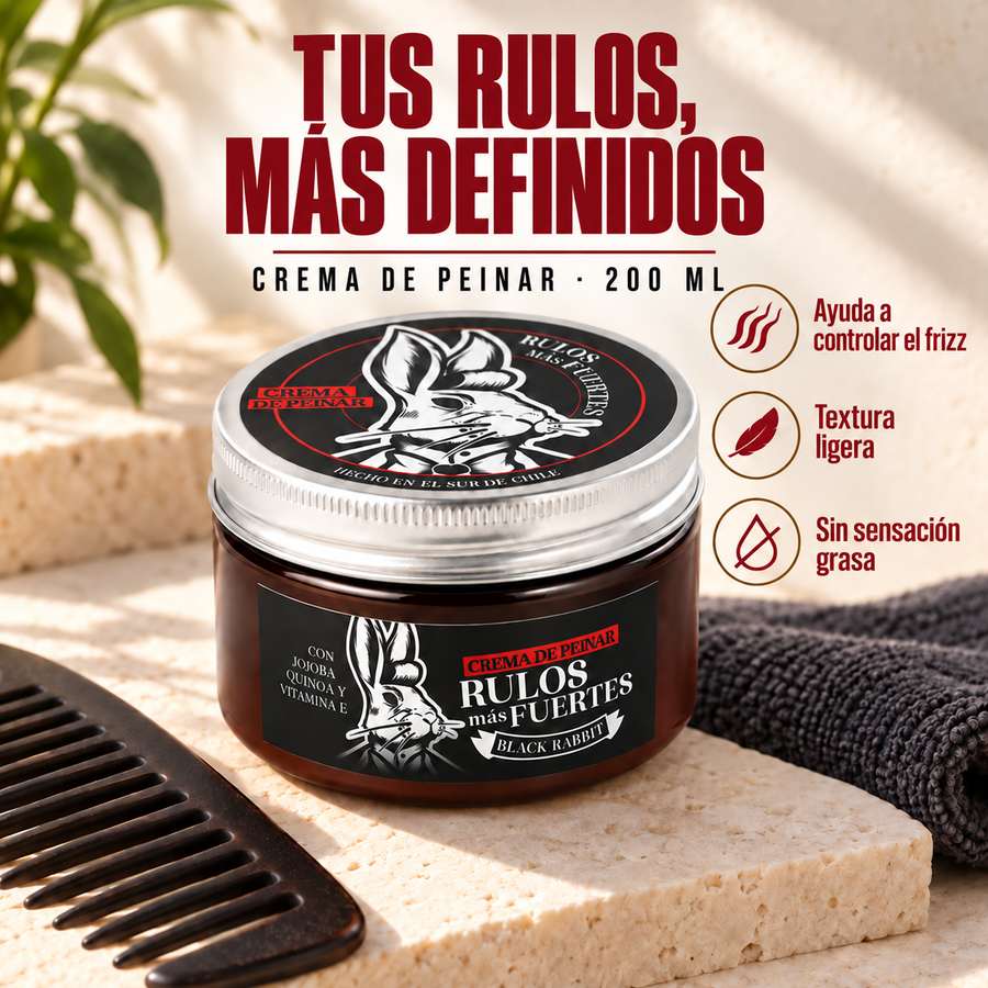 Crema de peinar Rulos más Fuertes 200 ml — beneficios y contexto